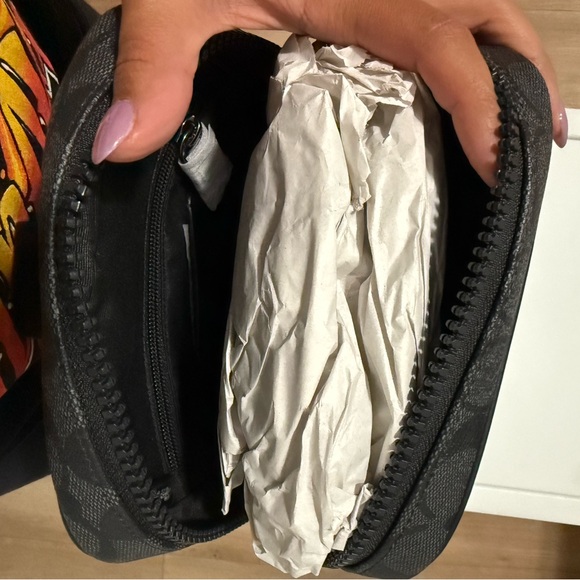 Coach Black and Gray Men's Belt Bag - Picture 3 of 4